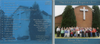 Bless the Lord - Gloryland Baptist Choir CD