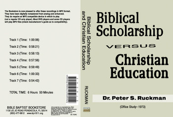 Biblical Scholarship - MP3