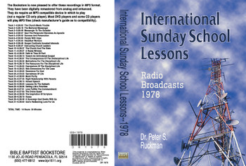 International Sunday School Lessons 1978 - MP3