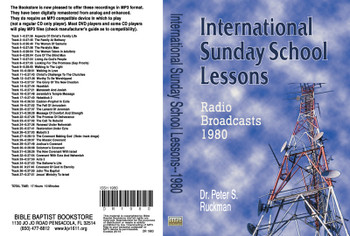 International Sunday School Lessons 1980 - MP3