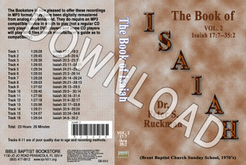 Isaiah, Volume 2 - Downloadable MP3