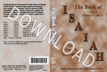 Isaiah, Volume 5 - Downloadable MP3
