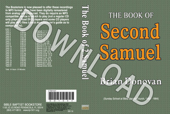 Brian Donovan: 2 Samuel (1992 - 1994) - Downloadable MP3