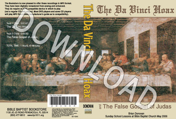 Brian Donovan: The Da Vinci Hoax - Downloadable MP3