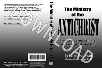 Brian Donovan: The Ministry Of The Antichrist - Downloadable MP3