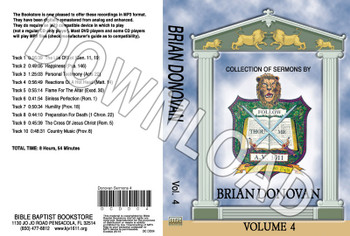 Brian Donovan: Sermons, Volume 4 - Downloadable MP3