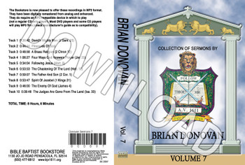 Brian Donovan: Sermons, Volume 7 - Downloadable MP3