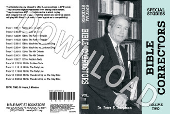 Bible Correctors, Volume 2 - Downloadable MP3