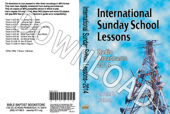 International Sunday School Lessons 2014 - Downloadable MP3