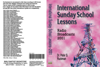 International Sunday School Lessons 2001 - MP3