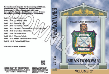 Brian Donovan: Sermons, Volume 37 - Downloadable MP3