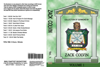 Zack Colvin Sermons on MP3 - Volume 1