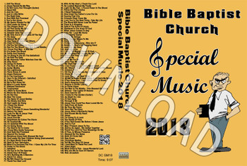 2018 Bible Baptist Church Special Music - Downloadable MP3