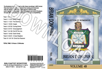 Brian Donovan: Sermons, Volume 48 - Downloadable MP3