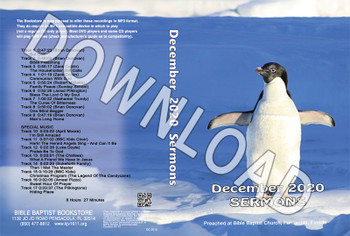 December 2020 Sermons  - Downloadable MP3