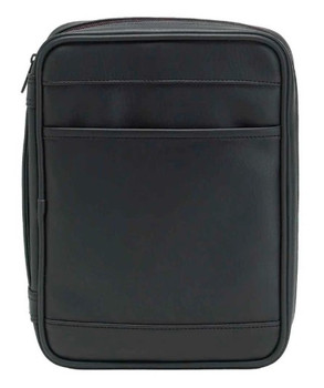 Leather Like Vinyl - Bible Cover Black (5.25" x 8.5" x 1.5")