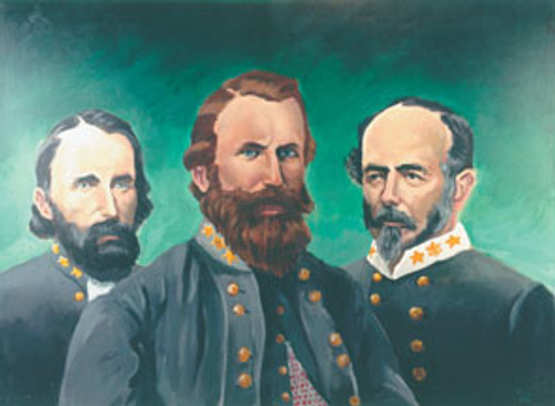 Generals of the CSA - Generals Hill, Stuart, Johnston