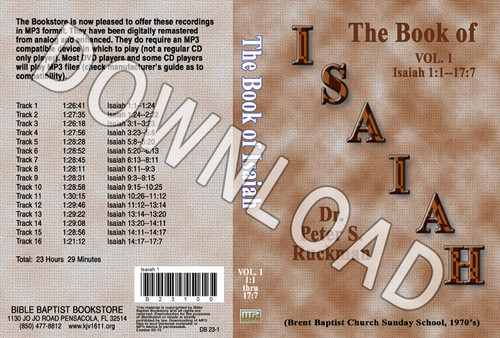 Isaiah, Volume 1 - Downloadable MP3