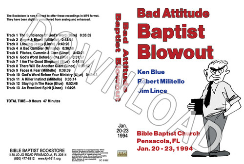 1994 January Blowout Sermons - Downloadable MP3