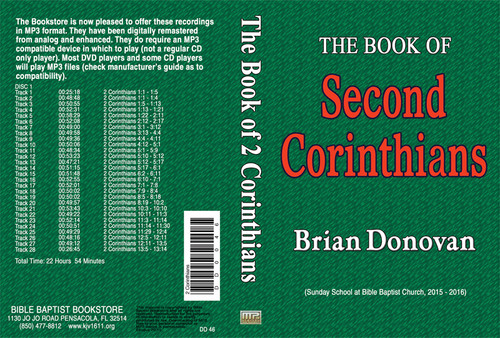 Brian Donovan: 2 Corinthians - MP3
