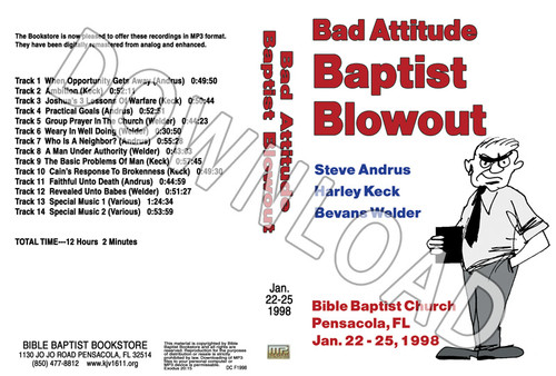1998 January  Blowout Sermons - Downloadable MP3