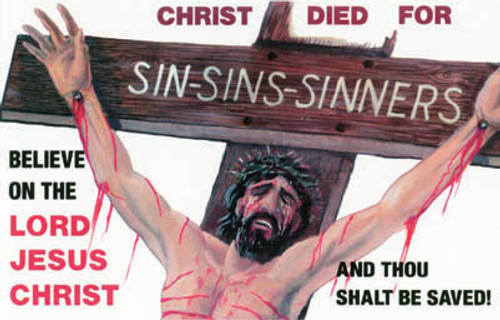 Sin, Sins, Sinners - Postcard