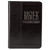 Christian Art Publishers:  Mini Pocket Bible (zippered) Faux Leather Black