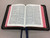 Allan Oxford Bible:  Ruby Reference Edition Black Natural Grain Goatskin #103