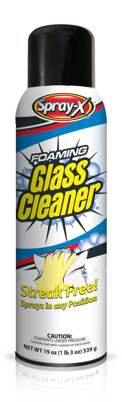 Foaming Glass Cleaner 19oz 1/2 Pallet 50 cases 600 cans