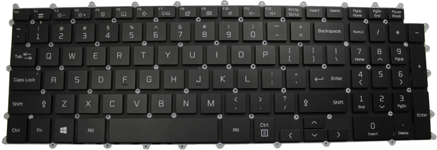 LG Gram 17Z95P-K Laptop Keyboard Replacement | LaptopKeyboard.com