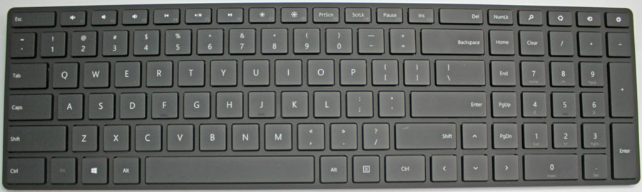 Microsoft Designer Bluetooth Desktop Keyboard 885370889444 Laptop