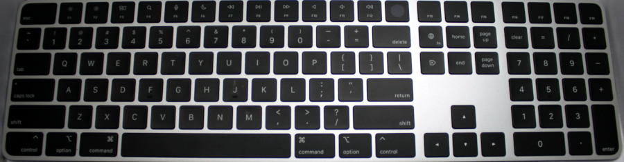 Apple Magic Keyboard with Touch ID MMMR3LL/A (Black) Laptop