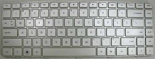 HP PAVILION 606883-001 (White) Laptop Keyboard