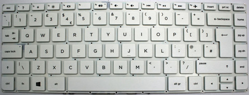HP PAVILION 757318-001 (White) Laptop Keyboard