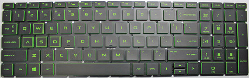 HP PAVILION 15-EC1025AX (Green Backlit) Laptop Keyboard