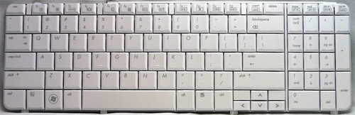 HP DV Series DV6-1334US (White) Laptop Keyboard
