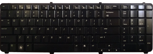 HP DV Series dv7-1005es (Black) Laptop Keyboard