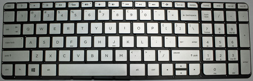 HP TouchSmart 774556-001 (Silver) Laptop Keyboard