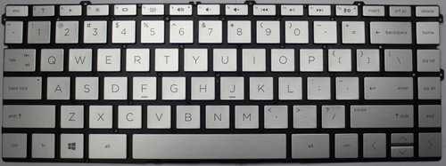 HP Spectre X360 13-AW0020NG (Silver) Laptop Keyboard