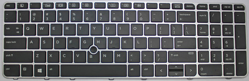 HP ZBook 15UG3 Laptop Keyboard