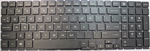 HP OMEN 15-DH0008NL (White Backlit) Laptop Keyboard