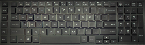 HP OMEN 17-CB1XXX (White Backlit) Laptop Keyboard