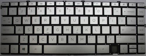 HP Envy X360 13-BA1071CL (Backlit Silver) Laptop Keyboard