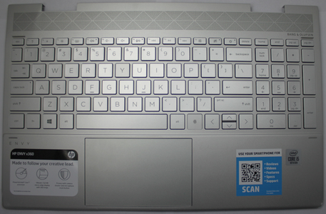 HP Envy X360 2C8P8UA#ABA (Silver) Laptop Keyboard