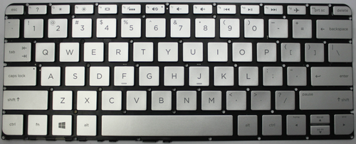 HP Spectre 13-V021NR (Silver) Laptop Keyboard