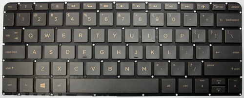 HP Spectre 13-V111TU (Black) Laptop Keyboard