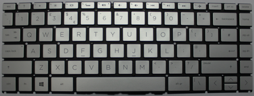 HP Pavilion X360 14-DY1900TU (Silver) Laptop Keyboard