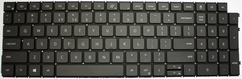 Dell Vostro 15 5510 (Black) Laptop Keyboard