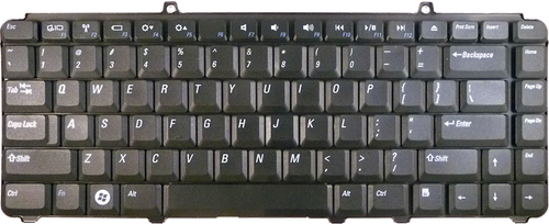 Dell Inspiron PP25L (Black) Laptop Keyboard
