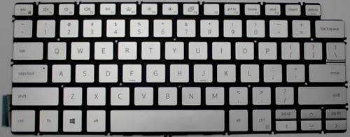 Dell Inspiron HUW24 (Silver) Laptop Keyboard